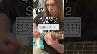 5 Iconic Telecaster Guitar Riffs With Tabs [upl. by Hutt]