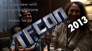 TFcon 2013  06  Interview with Marilyn Lightstone amp Venus Terzo [upl. by Estis]