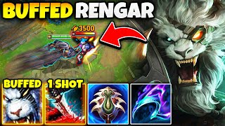 RENGAR JUST GOT HUGE DAMAGE BUFFS ULT  KILL [upl. by Gulick32]