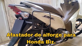 Afastador de alforge para Honda Biz [upl. by Llewej]