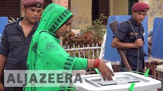 Nepalese voters elect representatives for first time in 20 years [upl. by Kynan]