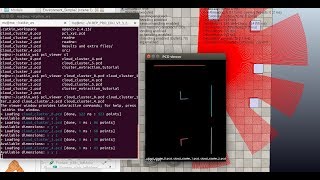 How to separate clusterobjects using PointCloud2  ROS  Vrep 2D [upl. by Nawor]