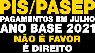 Quem trabalhou em 2021 quando vai receber o PISPasep [upl. by Eceinahs]