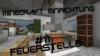 Minecraft Einrichtung mit Jannis Gerzen 11  Feuerstelle Tutorial [upl. by Tadd168]