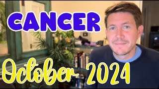 Cancer October 2024 Horoscope [upl. by Napra]