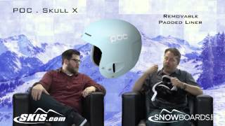 2014 POC Skull X Helmet Overview by SKISCOM [upl. by Augustina128]