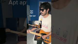 APT but it’s by The Strokes thestrokes rosé brunomars cover [upl. by Kemppe]