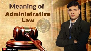 Concept of Administrative law  Administrative law  BBA LLB  MBA  LLB BA [upl. by Rivalee]