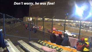 World of Outlaws  USAC 410 Wingless Sprints amp More  Perris Auto Speedway [upl. by Deadman]