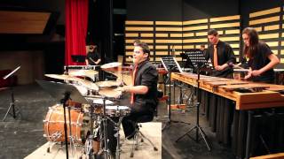 Suite for solo drum set and percussion ensemble [upl. by Recor]