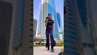 Rock girl 👌😎 dance challenge funk dancer youtube public trending shorts ytshorts reels [upl. by Eiruam]