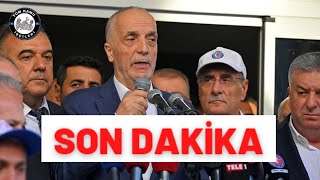 TÜRKiş BAŞKANI ERGÜN ATALAY MALİYE BAKANLIĞININ ÖNÜNDE 4d işçi kadrosu son dakika [upl. by Suryt]