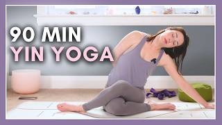 90 min Yin Yoga for Flexibility SelfCare amp Deep Relaxation [upl. by Saravat]