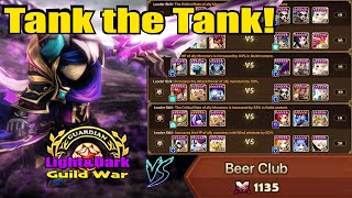 HOW to TANK these LIGHTampDARK Defenses in Top Tier G3 Guild War  Summoners War [upl. by Elsinore]