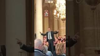 Christelijk Mannenkoor Eiland Urk Dirigent Gerrit Schinkel Zingt in Goes🇳🇱 shortvideo [upl. by Floyd]