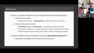 Adrien Auclert Stanford Excess Savings amp Twin Deficits Fiscal Stimulus in Open Economies [upl. by Muiram634]