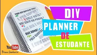 DIY PLANNER PARA ESTUDANTE  DOWNLOAD GRÁTIS  PAPELARIA PERSONALIZADA  SILHOUETTE [upl. by Mcgee]