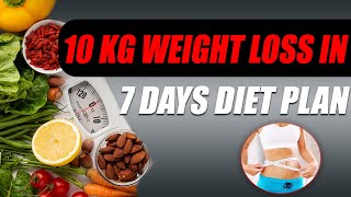 10 Kg Weight Loss In 7 Days  Weight Loss Diet Plan  Health Matters Podcast [upl. by Inram]