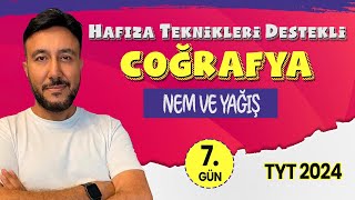 🏆 KAMPPLUS 7 GÜN  Nem ve Yağış  Mehmet Eğit tyt2024 tytcografya [upl. by Wynnie149]