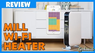 Mill ABH1500WIFI Oil Filled Radiator Heater Review [upl. by Nayllij913]