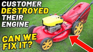 CUSTOMERS MOWER VIBRATES AFTER HITTING A POST  Can We Fix It [upl. by Pesek565]