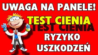 CIEĹ MOĹ»E USZKODZIÄ† OGNIWA SĹONECZNA POGODA i ZACIENIENIE PUNKOWE UWAĹ»AJ NA TAKIE ZABRUDZENIA [upl. by Doreg]