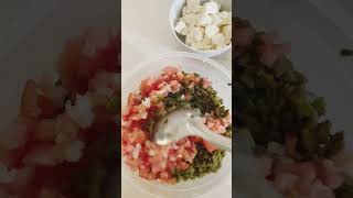 Ensalada de nopal nutritiva y saludable recetasfaciles [upl. by Herriott350]