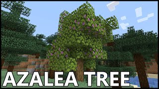 Where To Find AZALEA TREE In MINECRAFT 118 [upl. by Mullen]