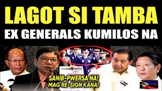 KAKAPASOK LANG NAGIMBAL ANG KONGRESO AT PALASYO SA OPEN LETTER NG EX GENERALS TAMBAREACTION [upl. by Asquith]