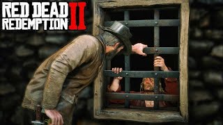 SAVING MICAH FROM JAIL I RED READ REDEMPTION I PARRT 9 I HINDI rdr2hindi rdr2technogamerz [upl. by Anerok676]