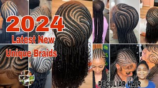 Latest New Unique Braids Hairstyles For WomenAfrican American Hairstyles  Peculiar Hair [upl. by Noellyn]