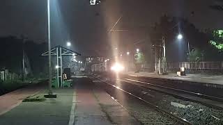 Coromandel Express xing with Kalinga Utkal Express at Vanivihar near Bhubaneswar Railway Station [upl. by Brighton]