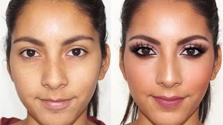 Full Glam  Instagram Showgirl Makeup Tutorial [upl. by Aarika935]