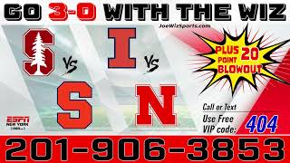 Free Football picks IL at NE and Stanf at Cuse plus Bases visit httpswwwjoewizsportscom [upl. by Nawaj]