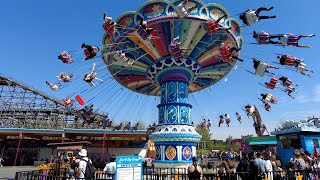 Vancouver Playland Amusement Park  Walk and Ride  Joyous and Fun for all ages the PNE [upl. by Cott]