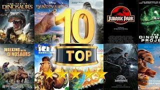 Top 10 las mejores películas de Dinosaurios [upl. by Serrano]