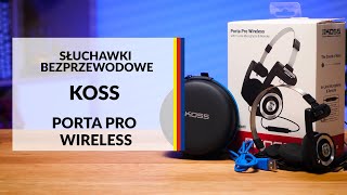 Słuchawki Koss Porta Pro Wireless – dane techniczne – RTV EURO AGD [upl. by Symer332]