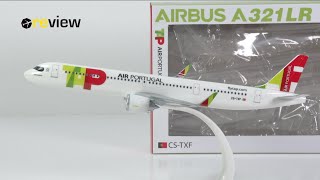 TAP Air Portugal Airbus A321LR Scale 1200  Review 704 [upl. by Ameerak]