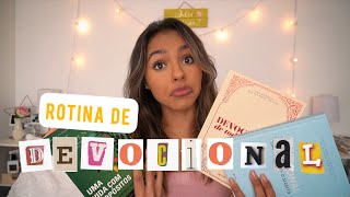 ROTINA DE DEVOCIONAL  Leitura bíblica Adoração livros e muito mais [upl. by Eldwun]