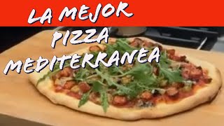 ✅PIZZA MEDITERRÁNEA por Jordi Cruz La mejor🍕🍕 [upl. by Ablem]