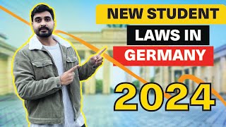 GOOD NEWS 4 New Laws for Students in Germany 2024 English Subtitles Given [upl. by Appleton]