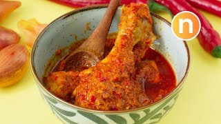 Chicken Rendang  Rendang Ayam Nyonya Cooking [upl. by Iarahs]