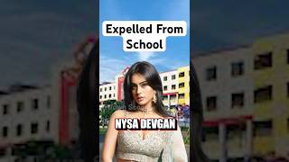 Nysa Devgan Expelled from school bollywood ajaydevgan [upl. by Dorreg]