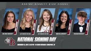 DobynsBennett High School  National Signing Day November 13 2024 [upl. by Allie86]