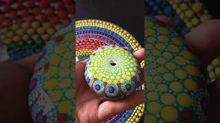 Painting rocks in acrylic ooworks shorts diy art craft [upl. by Marston]