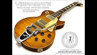 FUTone Vibramate Bigsby Install and Demo [upl. by Hermina]