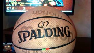 Баскетбольный мяч Spalding NBA Gold Series магазин BASKET FAMILY [upl. by Jarietta]