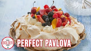 5 Simple Steps to Perfect Pavlova The Crunchy Marshmallowy Meringue Dessert [upl. by Elocon]