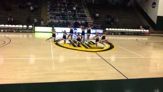 PLNU Cheer quotBoom Boom Shake Shakequot routine [upl. by Nihi369]