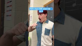 I hope yall haven’t met someone this annoying 😂👏🏻 choir chorus skit comedy highschool pov [upl. by Petras]